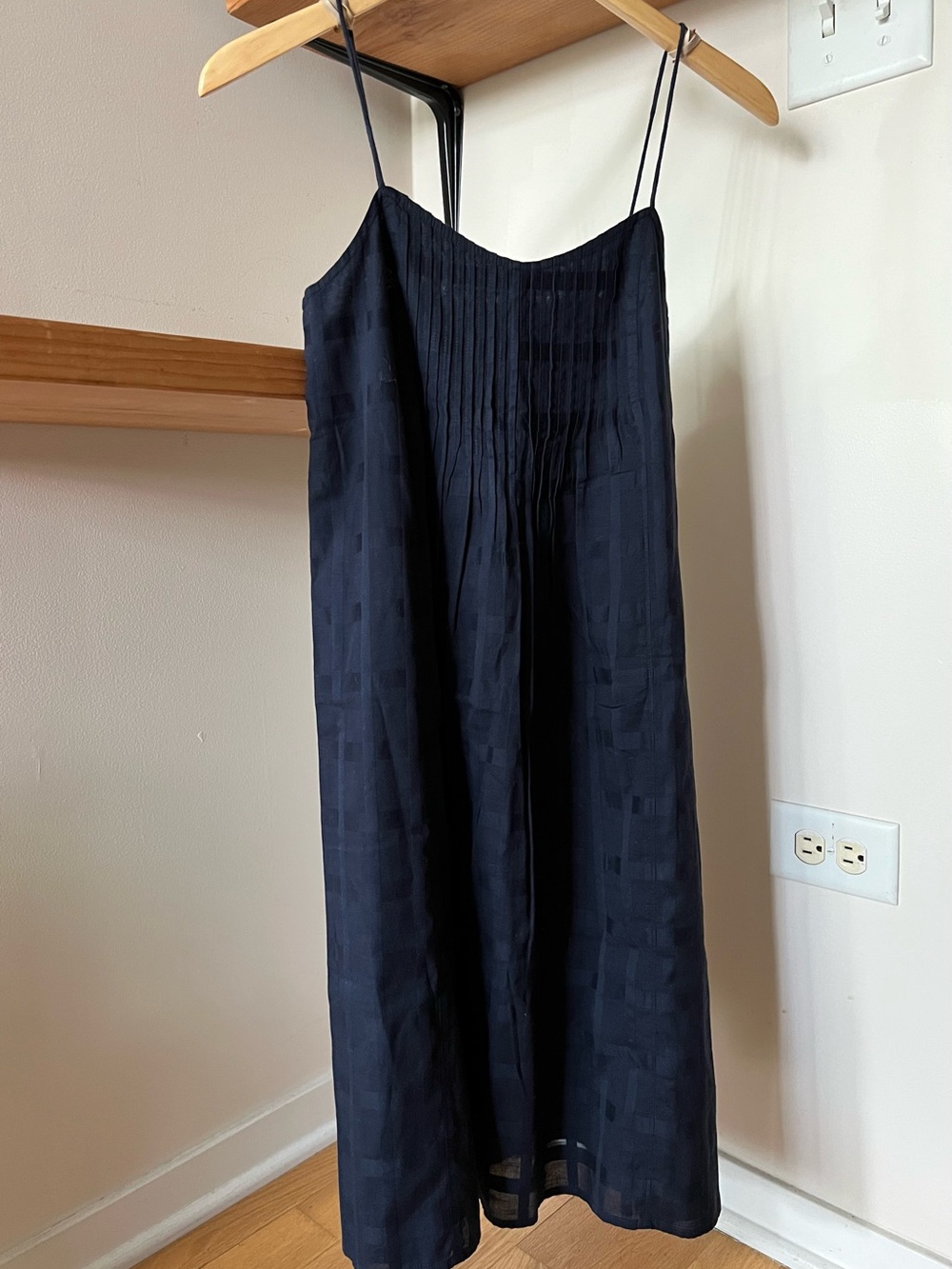 NWT J. Crew Navy Blue fully lined Sundress